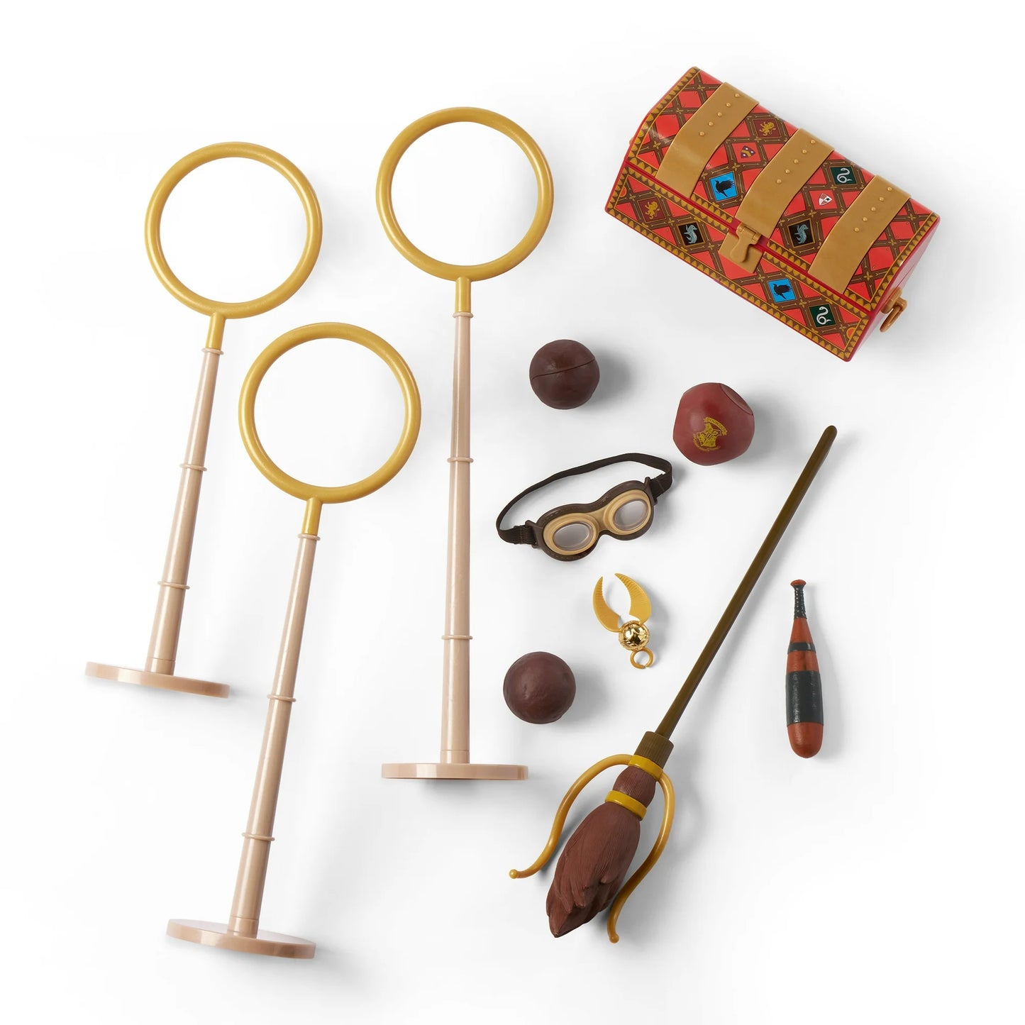 Accesorios Harry Potter™ Quidditch con Snitch Dorada para Muñecas