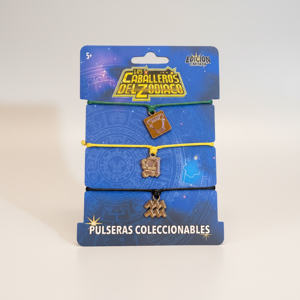 Pulseras De Amistad Acuario - Caballeros Del Zodiaco
