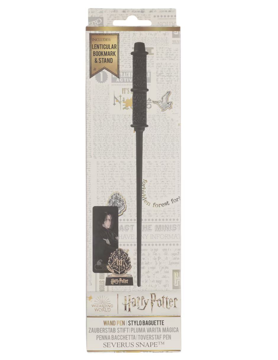 Bolígrafo de Varita de Severus Snape con Base de Exhibición – Harry Potter