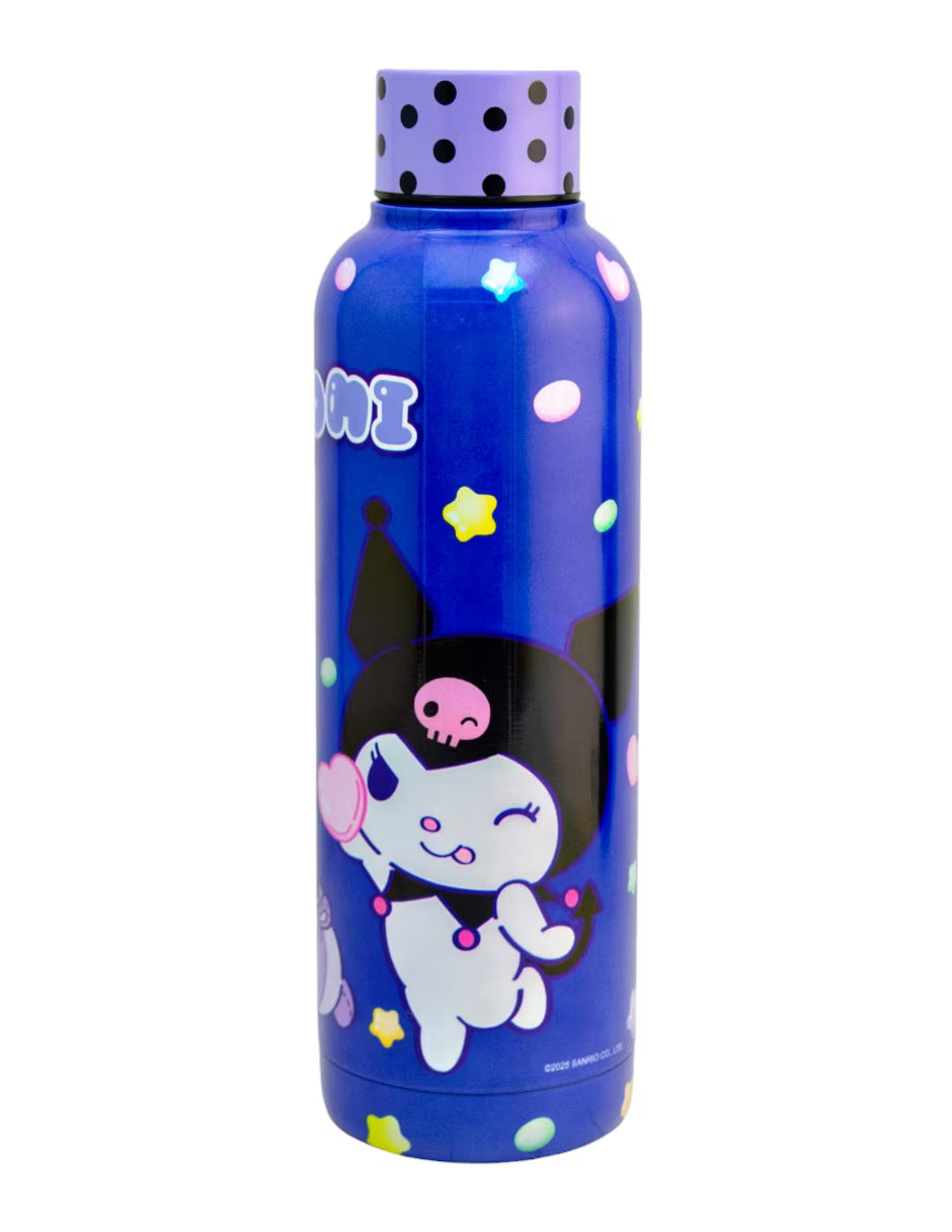 Termo de Acero Inoxidable Kuromi 500ml - Sanrio