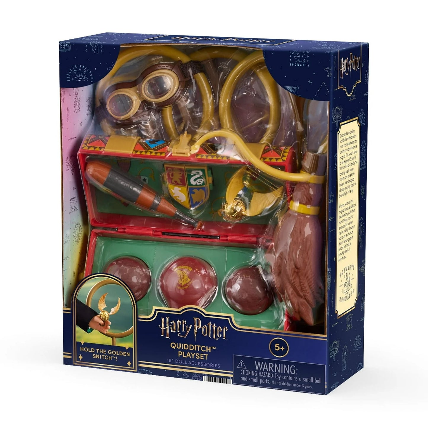 Accesorios Harry Potter™ Quidditch con Snitch Dorada para Muñecas