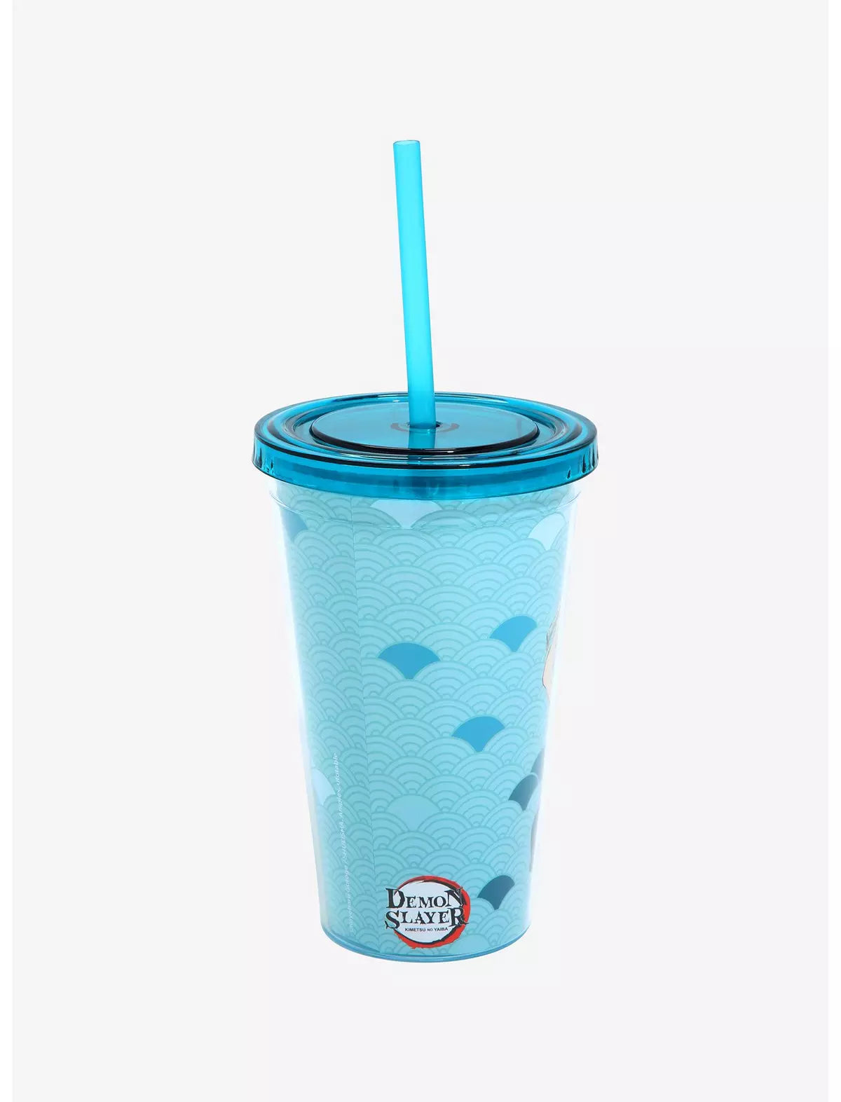Vaso con Popote Demon Slayer: Kimetsu no Yaiba Retrato grupal