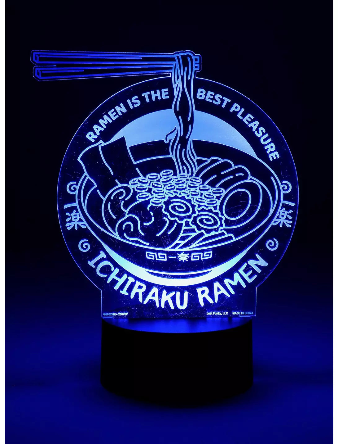 Lámpara LED 3 Colores Naruto Shippuden Ichiraku Ramen