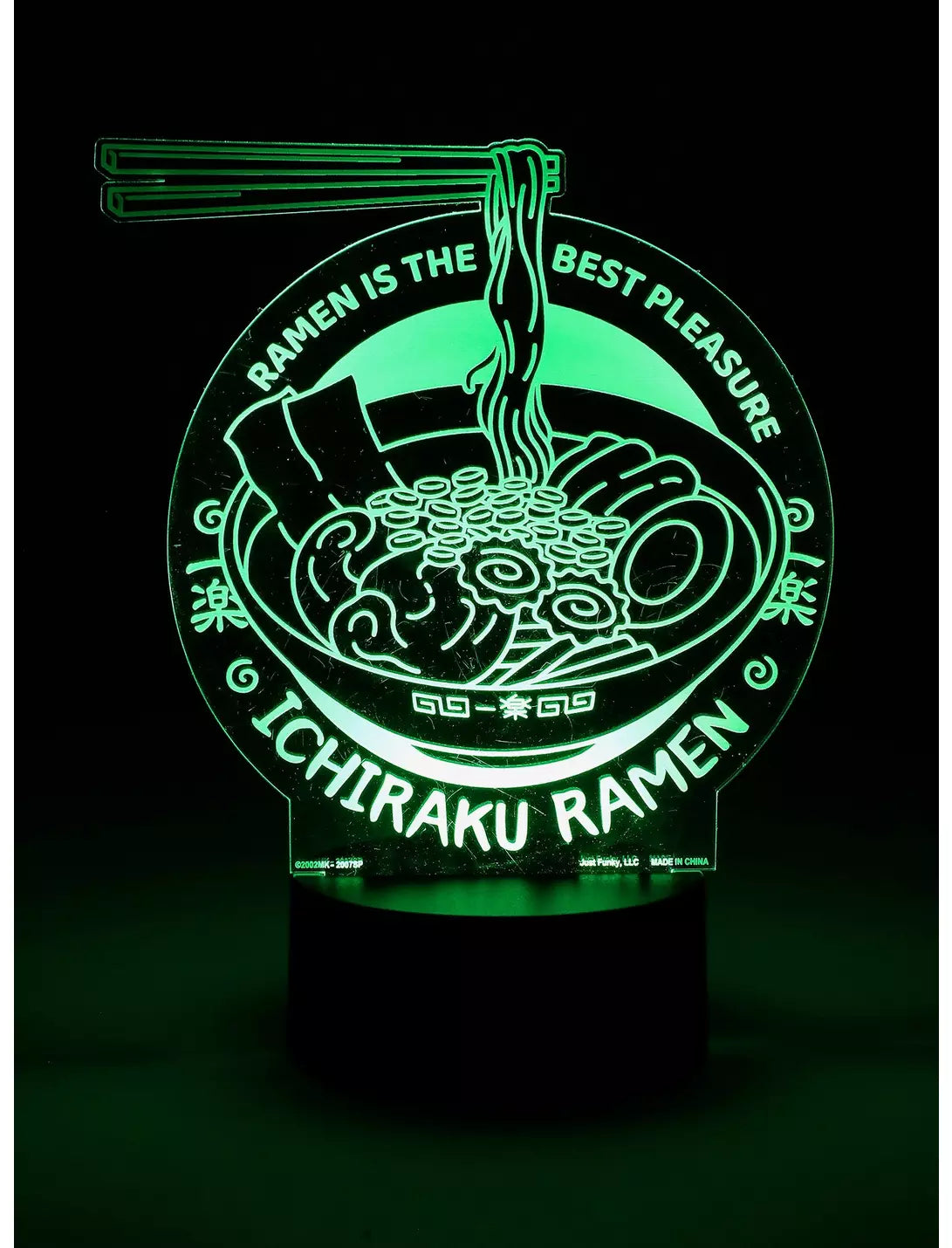 Lámpara LED 3 Colores Naruto Shippuden Ichiraku Ramen