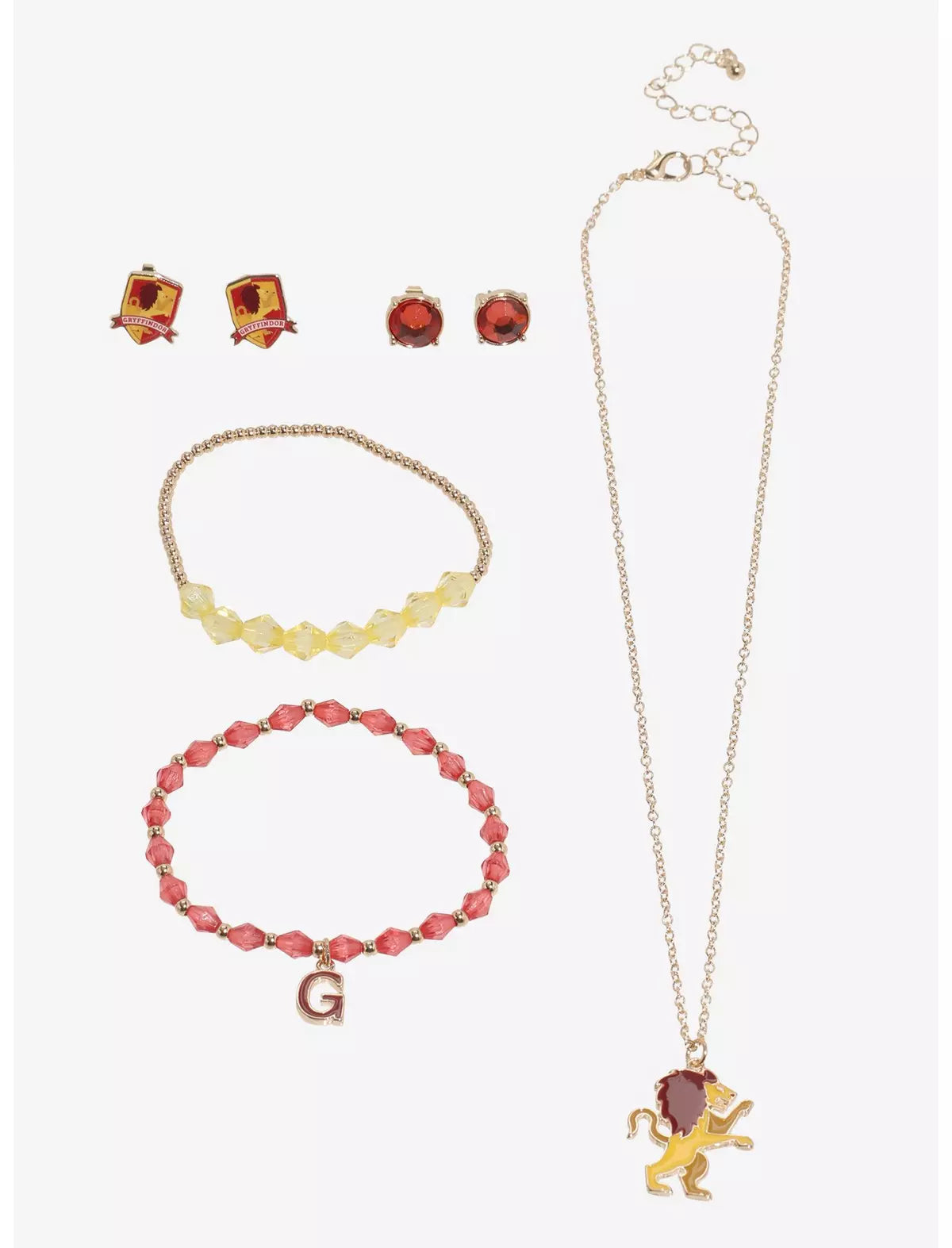 Set de Joyeria de Gryffindor Harry Potter