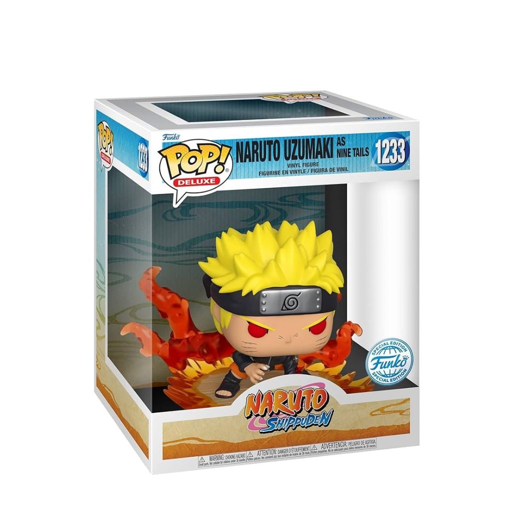 Funko Pop! Deluxe Naruto Uzumaki as Nine Tails – Naruto Shippuden
