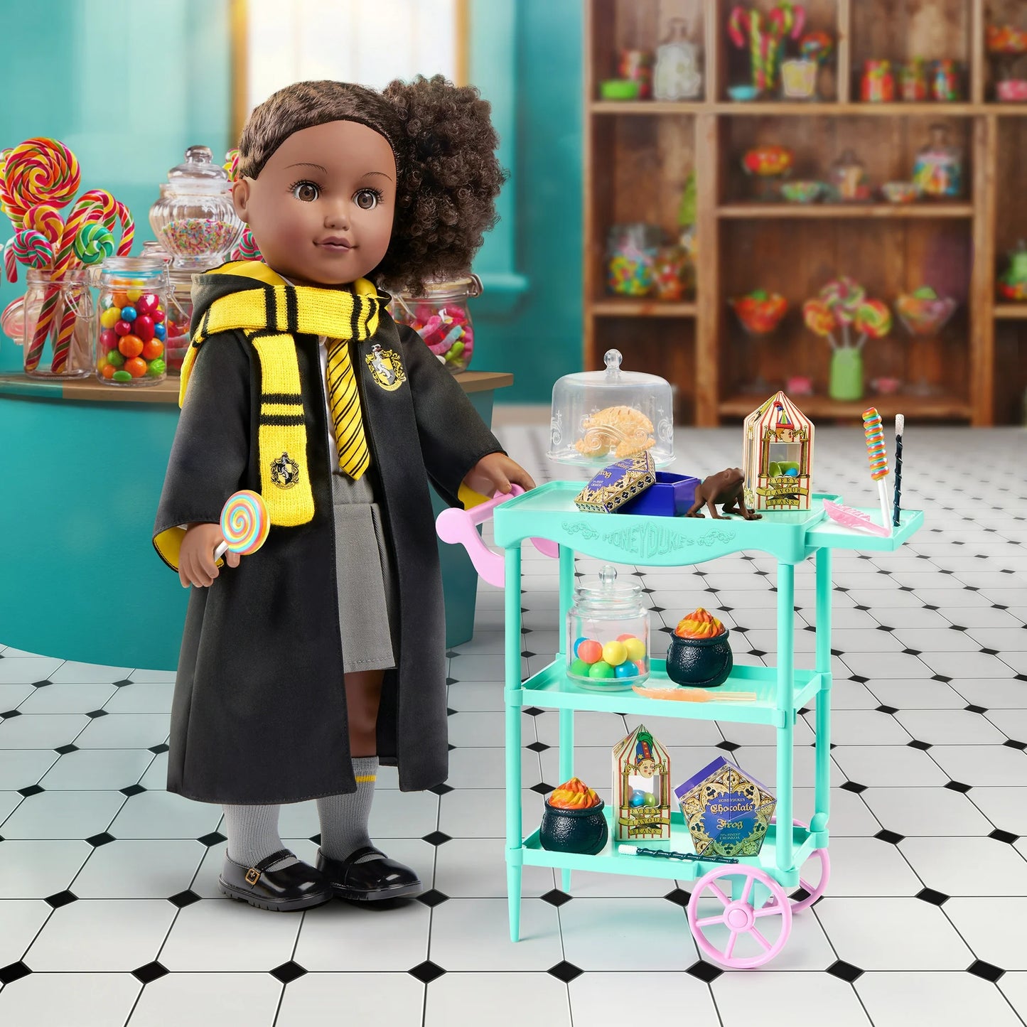 Carrito de dulces Honeydukes de Harry Potter™ para Muñecas