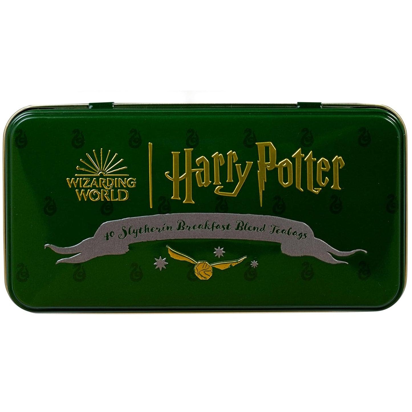 Lata de Té Black Harry Potter Slytherin – Coleccionable 40 Sobres