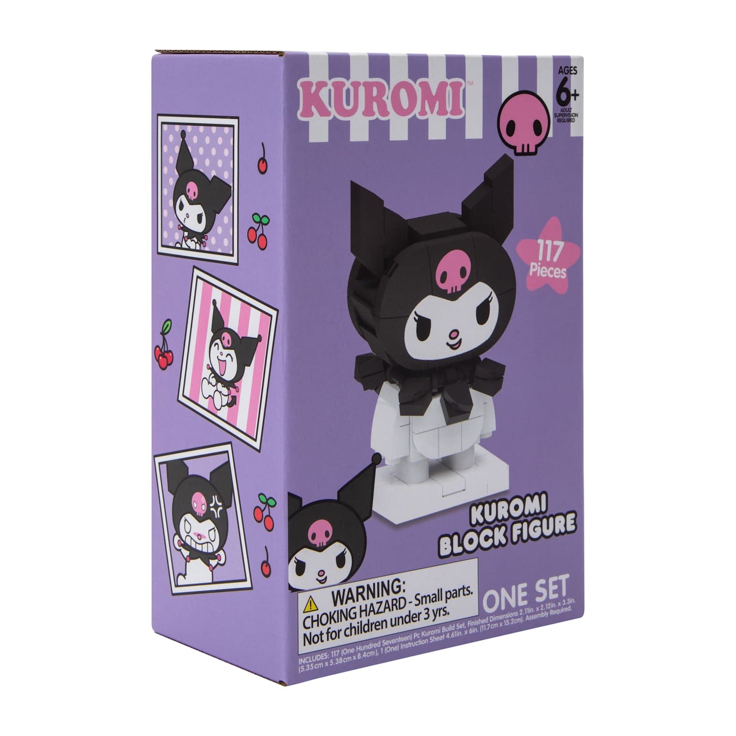 Figura de Bloque de Construcción Kuromi® - Set Exclusivo de Sanrio®