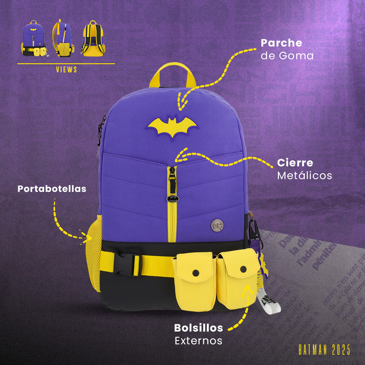 Mochila DC Comics - Batgirl Classic