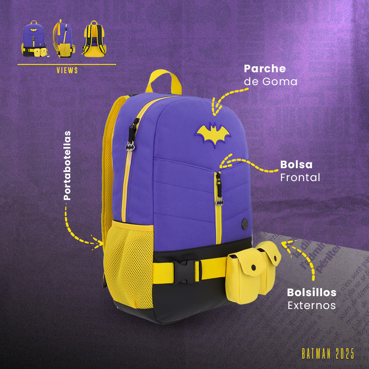 Mochila DC Comics - Batgirl Classic