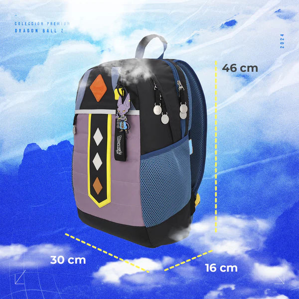 Mochila Dragon Ball Super - Beerus Dios De La Destrucción
