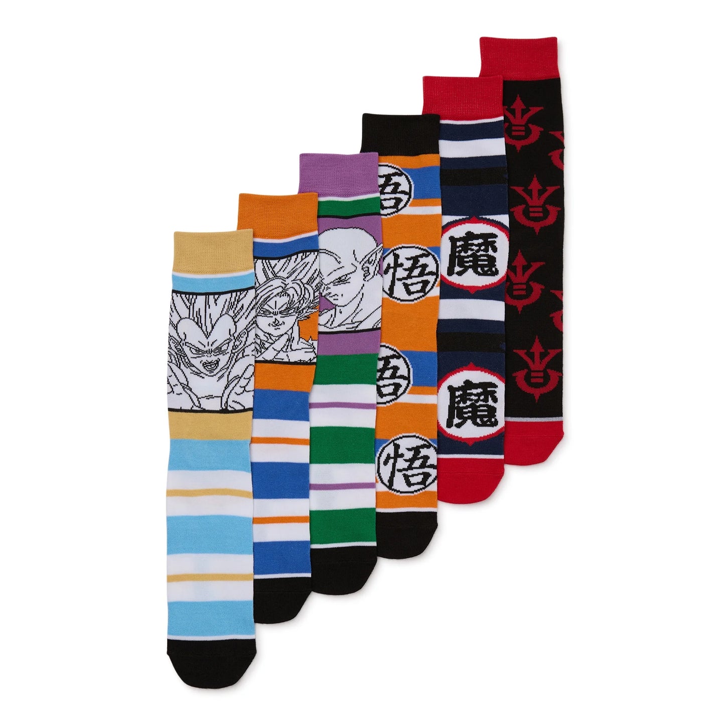 Set De Calcetines Para Hombre Dragon Ball Z - 6 Pares