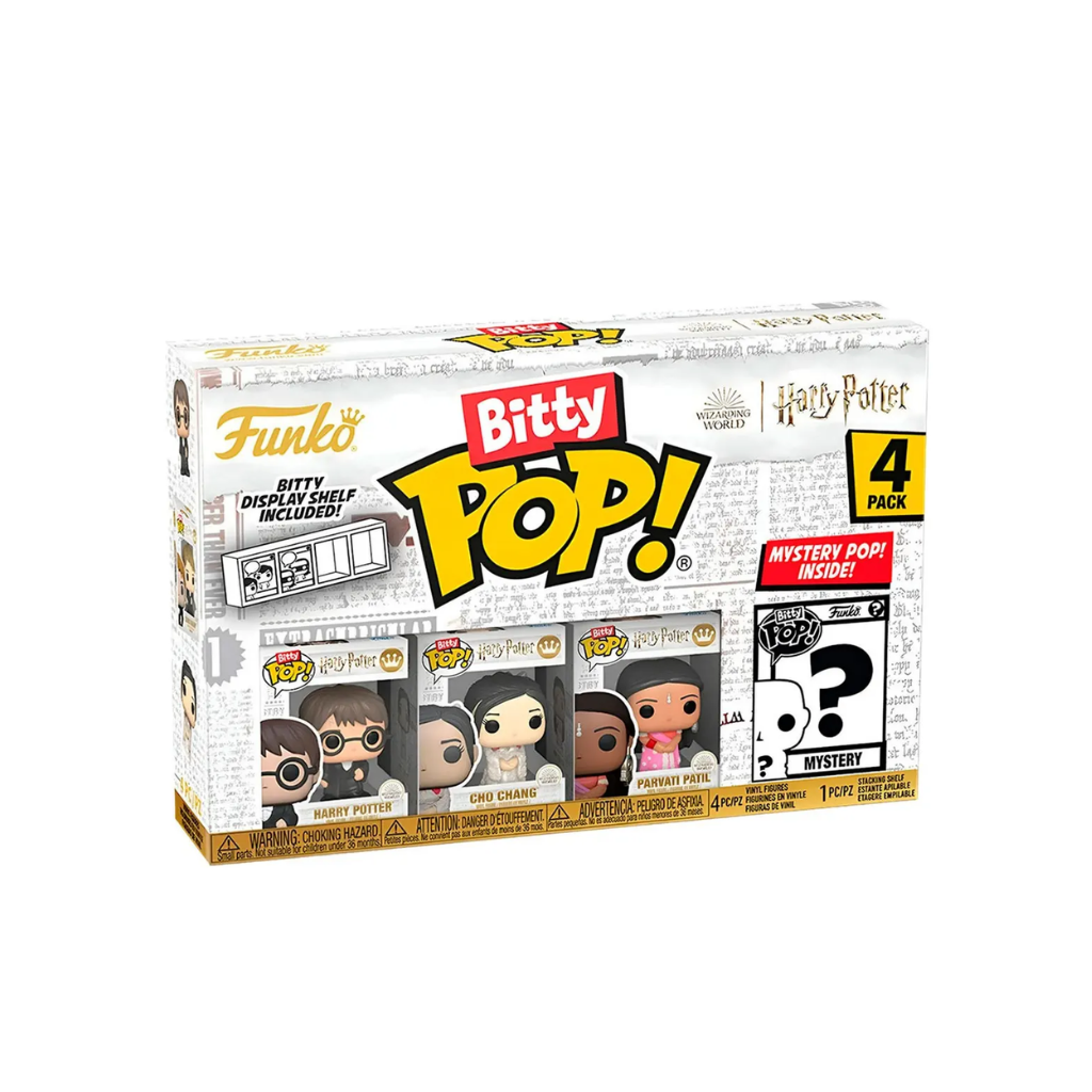 Funko Bitty Pop: Harry Potter y El Caliz De Fuego - Harry 4 Pack