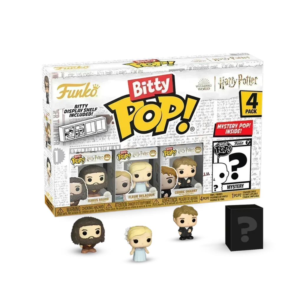 Funko Bitty Pop: Harry Potter y El Caliz De Fuego - Hagrid 4 Pack