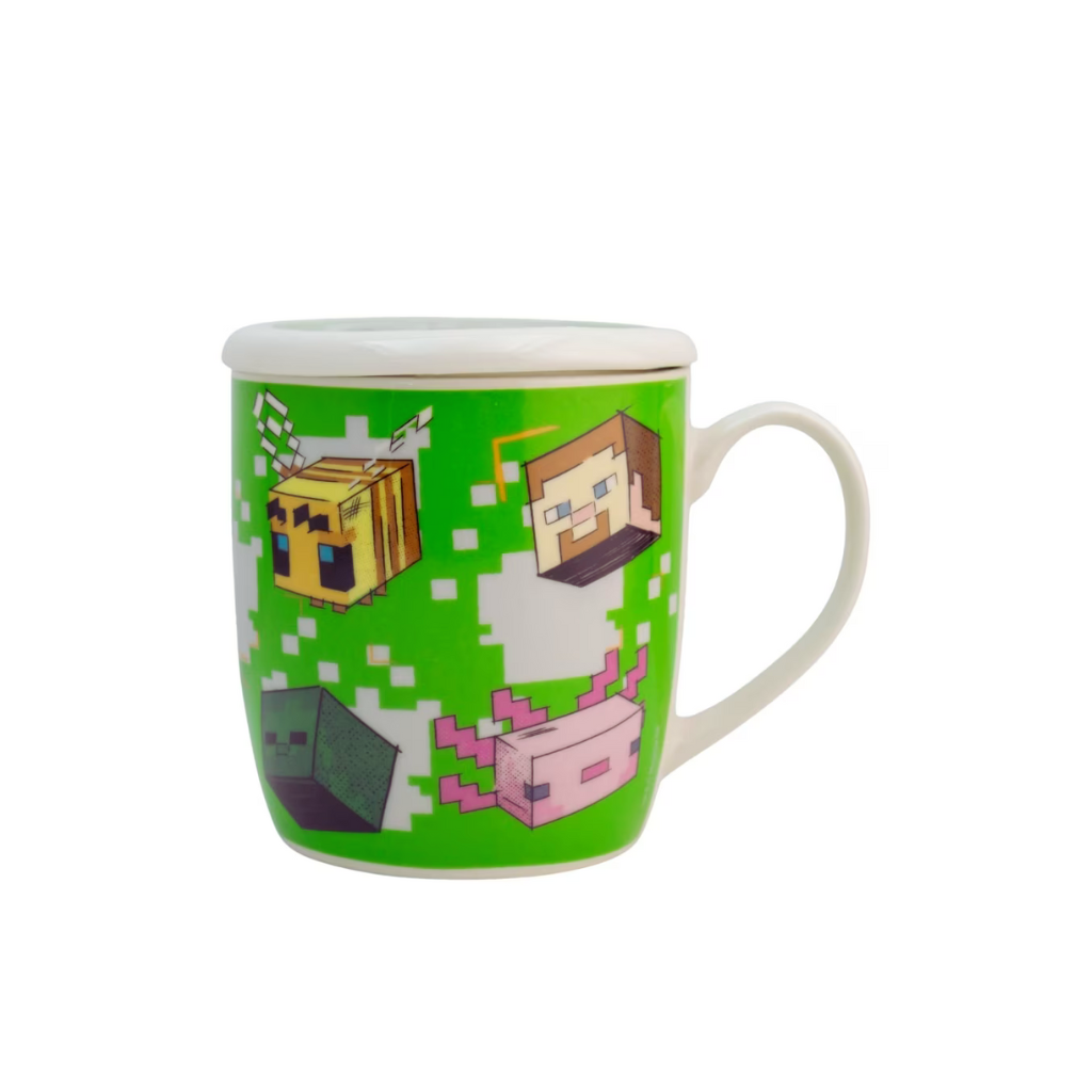 Taza con Tapa Minercraft