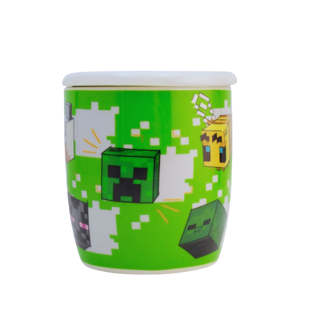 Taza con Tapa Minercraft
