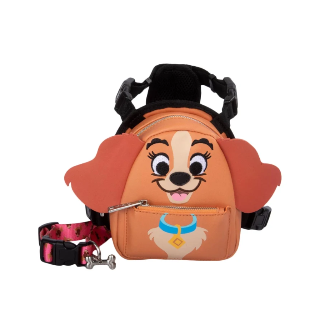 Pechera para Perro Disney con Mini Mochila La Dama y el Vagabundo