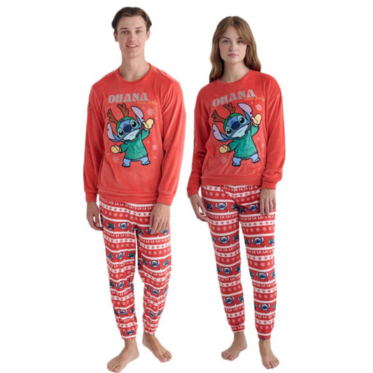 Pijama Navideña Disney Stitch