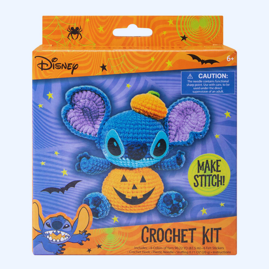 Kit de crochet de Disney Stitch Calabaza