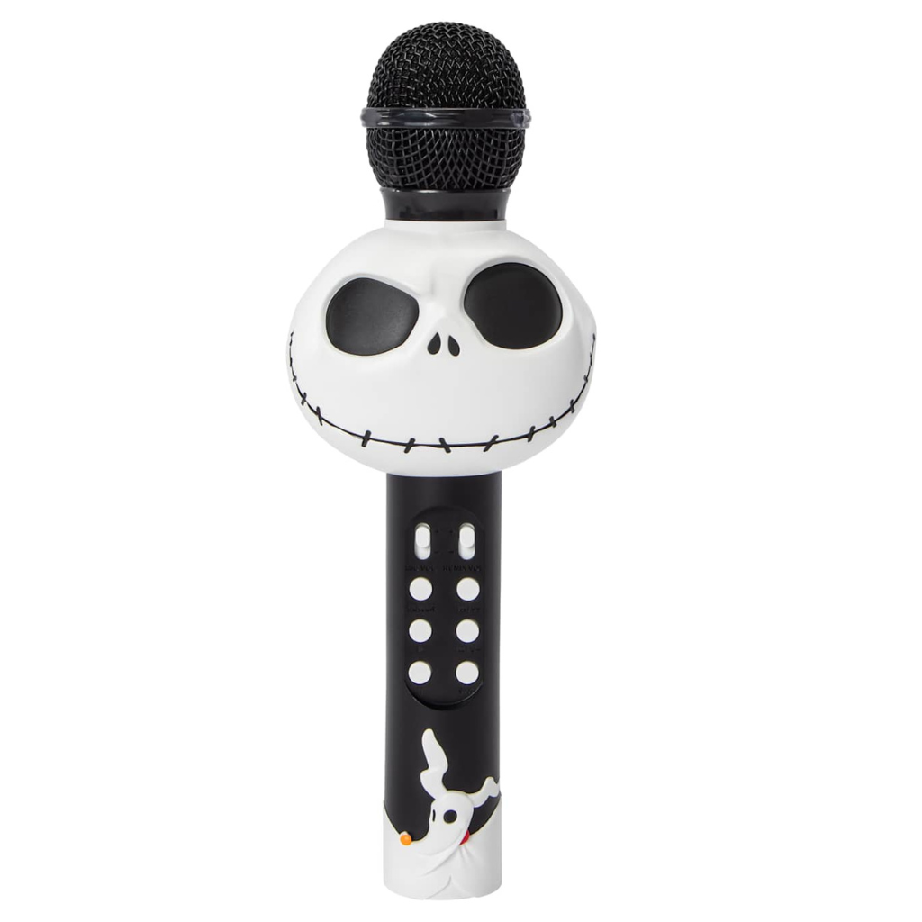 Micrófono Karaoke LED Bluetooth Jack Skellington – El Extraño Mundo de Jack