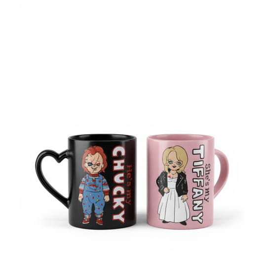 Set de Tazas Chucky y Tiffany – Child’s Play