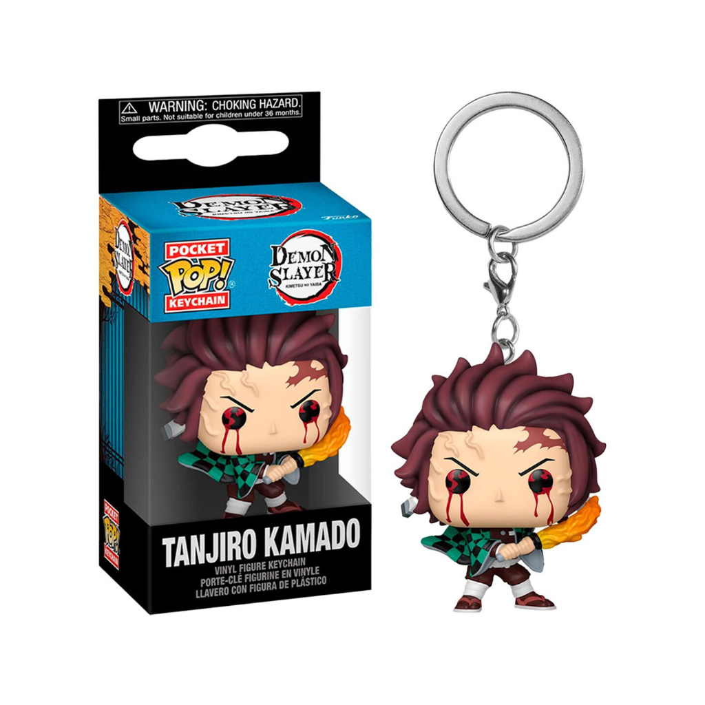 Llavero Funko Pop Demon Slayer Tanjiro Respiracion Solar