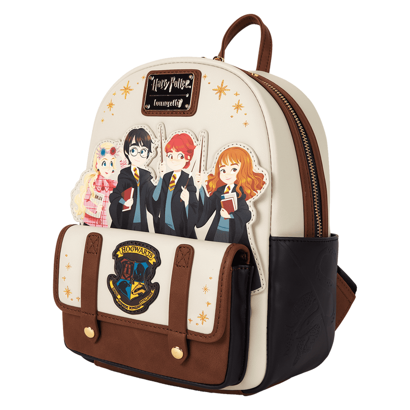 Mini Mochila Loungefly de Hogwarts de Harry Potter