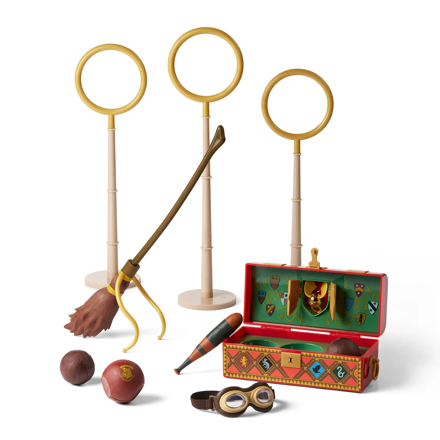 Accesorios Harry Potter™ Quidditch con Snitch Dorada para Muñecas