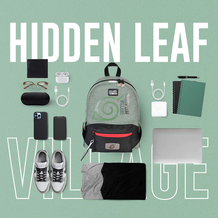 Mini Mochila Aldea de la hoja con Cangurera Desmontable - Limited Edición