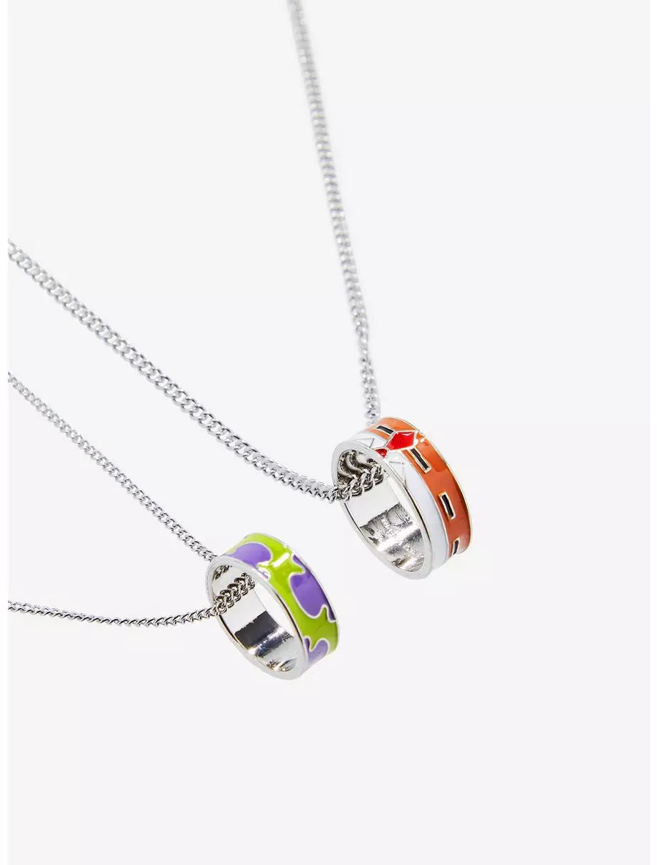 Set de collar de Mejor Amigo de Patricio y Bob Esponja