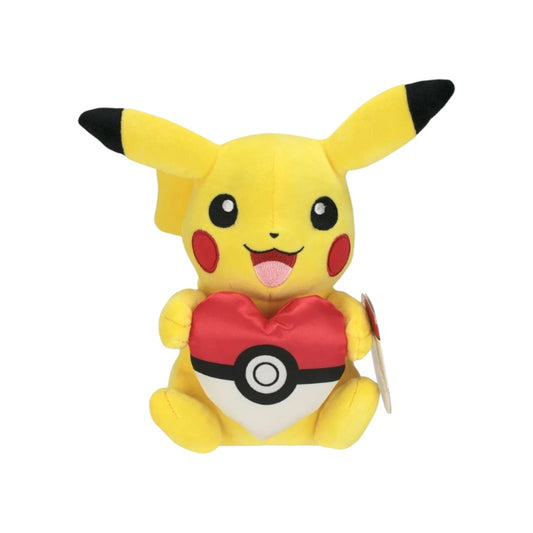 Peluche Pokémon Pikachu con Corazón