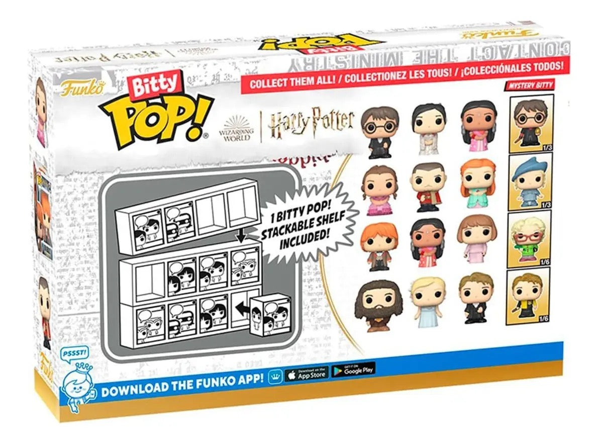 Funko Bitty Pop: Harry Potter y El Caliz De Fuego - Hermione 4 Pack