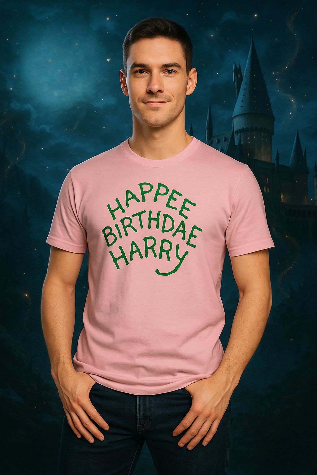 Playera Pijama Happee Birthdae Harry