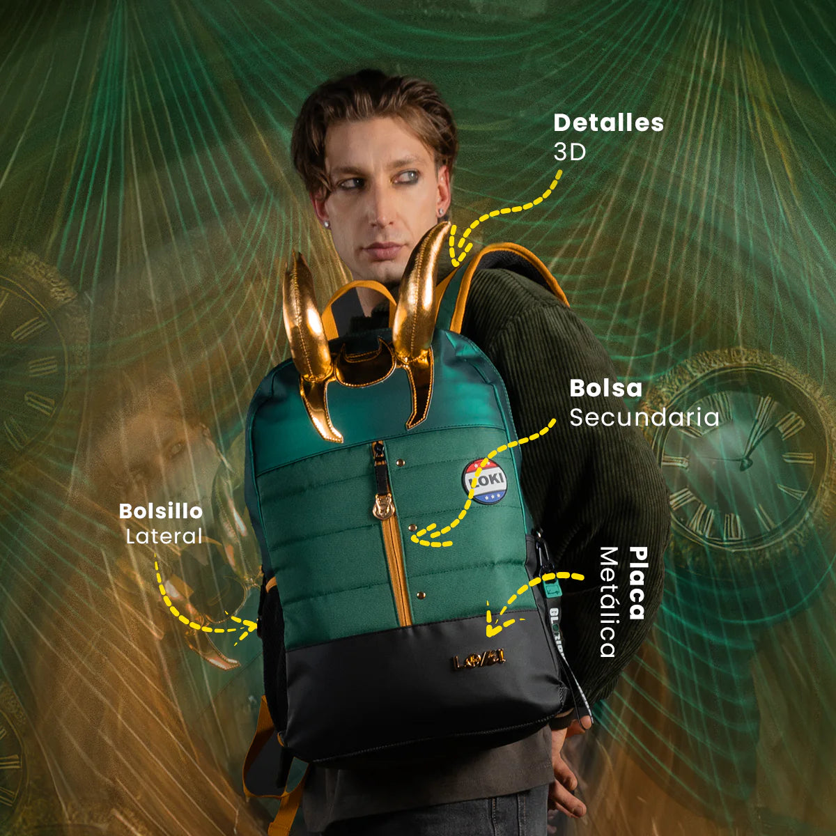 Mochila Marvel - Loki Presidente