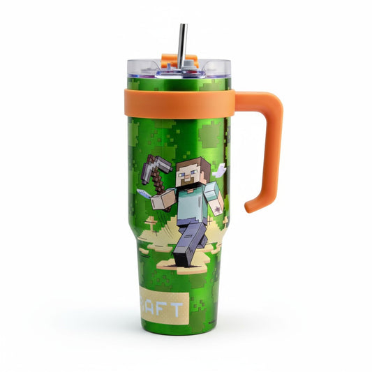 Termo con Asa Minecraft Steve 1.1 L