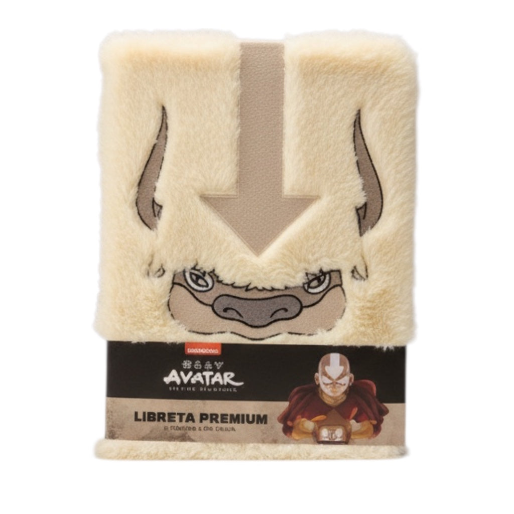 Libreta Appa del Avatar Con Stickers