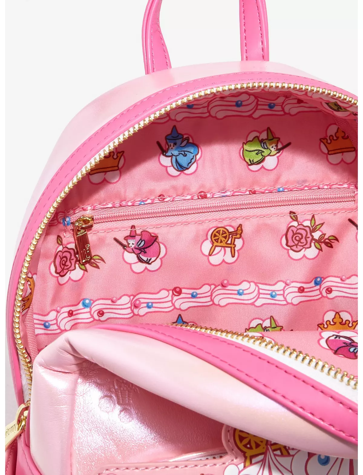 Mini Mochila Loungefly Disney La Bella Durmiente Aurora Cake
