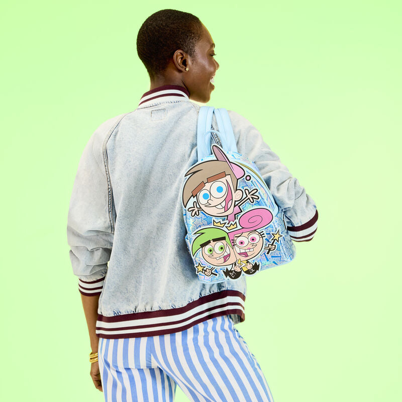 Mini Mochila Loungefly Padrinos Mágicos NYCC Edición Limitada