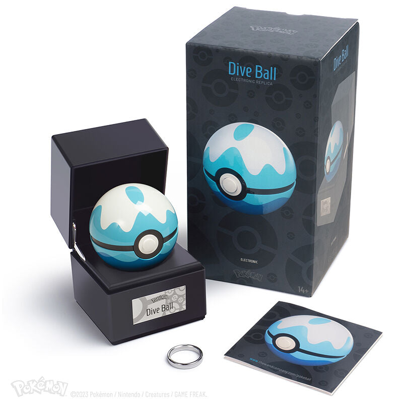 Réplica Electrónica Die Cast Pokemon Dive Ball