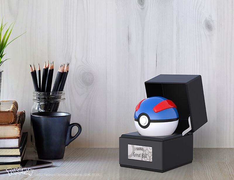 Réplica Electrónica Die Cast Pokemon Great Ball