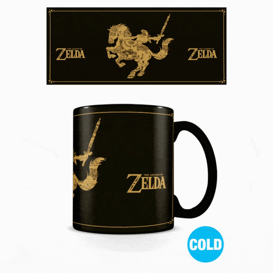 Taza Térmica Con Cambio De Color The Legend Of Zelda