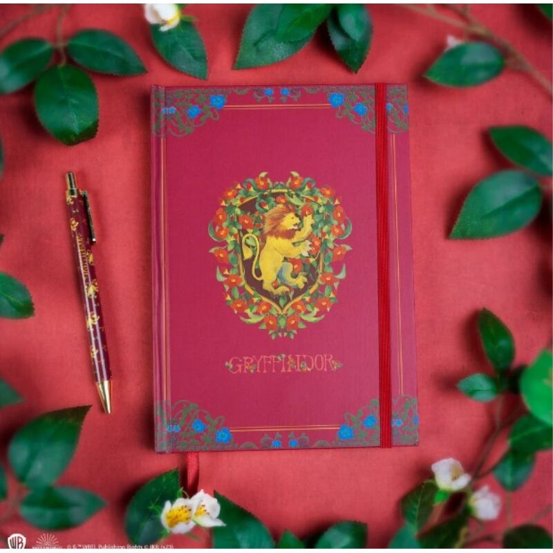 Cuaderno A5 Pasta Dura Harry Potter - Gryffindor