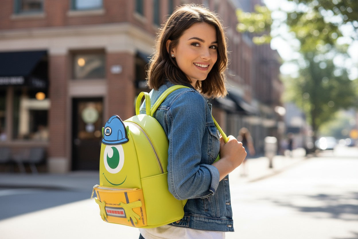 Mini Mochila Mike Wazowski Monsters Inc – Disney Pixar