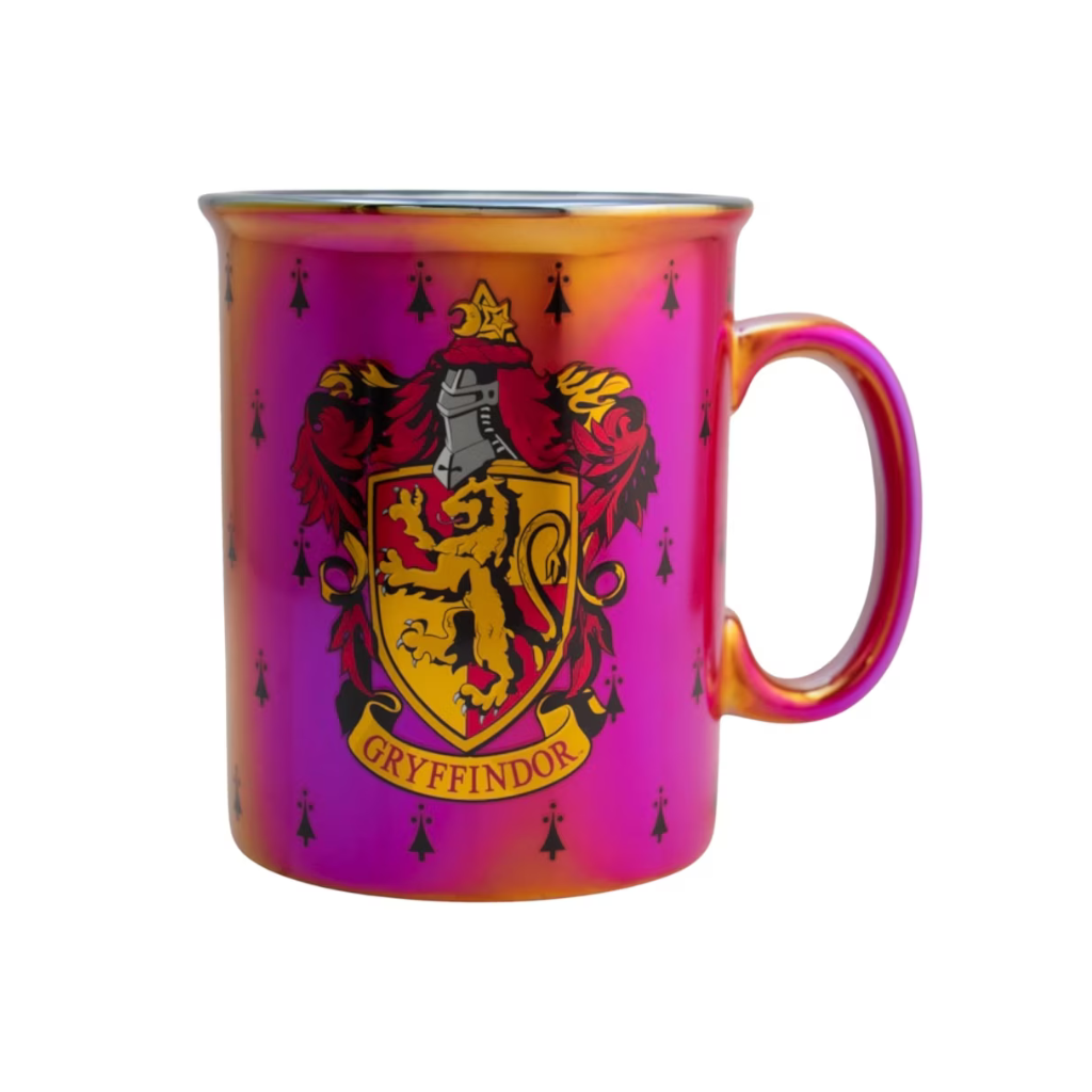 Taza Jumbo Harry Potter - Escudo Gryffindor Y Hogwarts