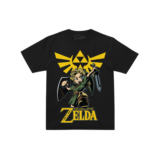 Playera Link Espada y Escudo  - Zelda