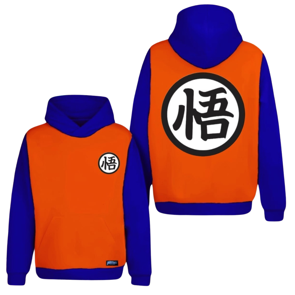 Sudadera Dragon Ball con Kanji