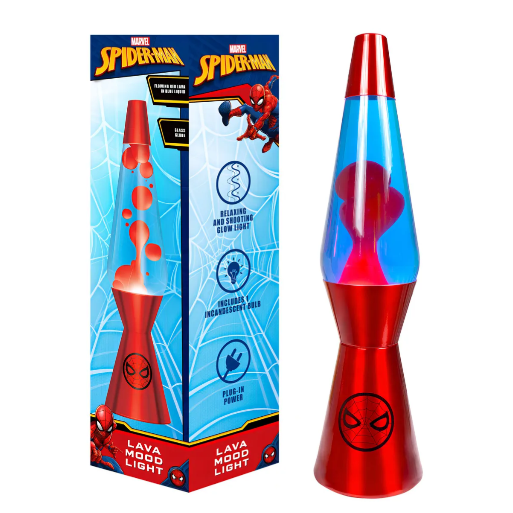 Lámpara Spider- Man de Lava