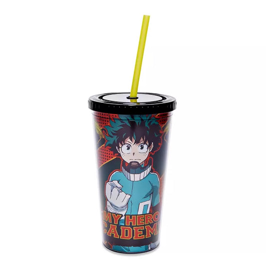 Vaso con Popote My Hero Academia Deku