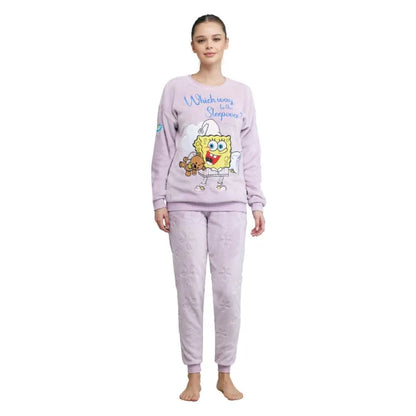 Pijama "Wich Way To The Sleepover?" - Bob Esponja